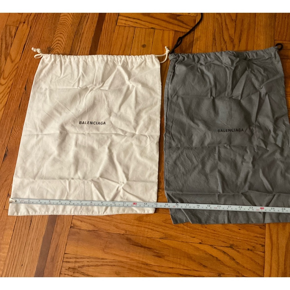 Balanciaga dust bags